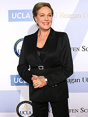 Julie Andrews attending the Ronald Reagan Medical Center Benefit